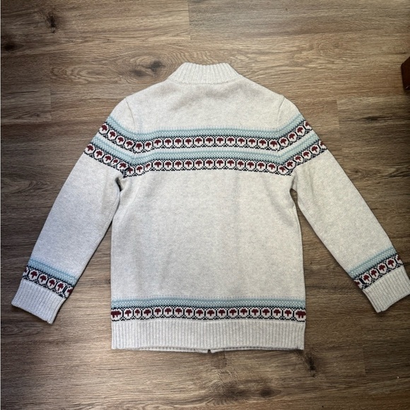 Tea Collection Zip Sweater – Size L 8-10 - Picture 7 of 7